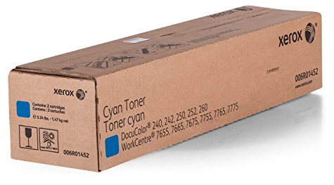 Xerox 006R01452 DocuColor 240, 250, 260 Tonerkartusche cyan 30.000 Seiten 2er-Pack