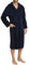 Schiesser Herren Bademantel mit Kapuze, Blau (815-navy), XL