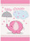 Unique Party 41674 - Pink Elephant Baby Shower Invitations, Pack of 8