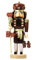 Nutcrackers Nussknacker Lebkuchenkönig natur - 37,5cm - Original Erzgebirge - Christian Ulbricht