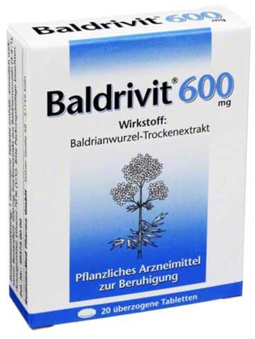 BALDRIVIT 600 mg überzogene Tabletten 20 St