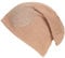 ModaBoutique MB Klassische Beanie Mütze mit Strass Eulen Applikation, Glitzer Strassteine Unisex (Braun)
