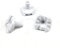 Leatt 4016100151 - Recambio de tornillos para casco, unisex, para adultos, blanco, talla única