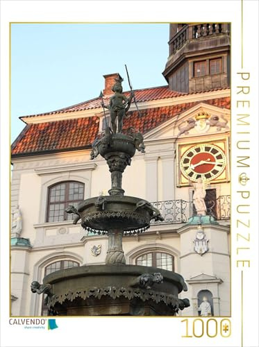 CALVENDO Puzzle Beliebte Sehenswürdigkeiten Lüneburgs | 1000 Teile Lege-Größe 48 x 64 cm Foto-Puzzle für glückliche Stunden