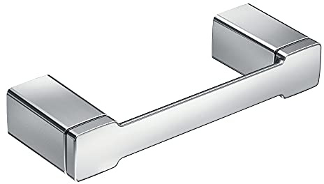 Moen YB8808CH 90 Degree Modern Double Post Pivoting Toilet Paper Holder, Chrome