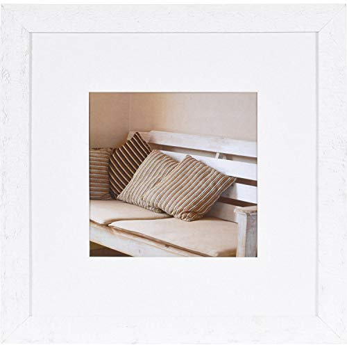 Henzo Driftwood 30x30 weiss Bilderrahmen, Holz, 30 x 30 x 1.5 cm