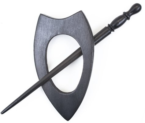 Pony Shawl Pin, Multi-Colour, 10 x 3.3 x 20.8 cm