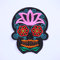 Aufnäher Bügelbild Aufbügler Candy Skull Design 5