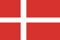 U24 Set Le Danemark drapeau 8 x 5 cm Autocollant pour voiture Stickers