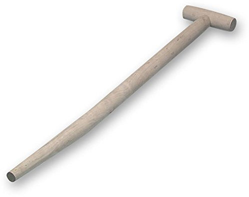 Faithfull Replacement T Handle Straight Taper for Spades, Forks & Shovels – FSC Ash Wood - 71cm (28in)