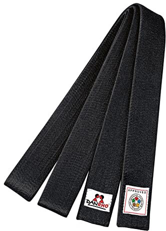 DANRHO Judo Gürtel Ijf Rec., Schwarz Danrho 300 cm