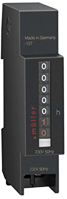 Müller BW 70.18 230V 50Hz Betriebsstundenzähler Rollenzählwerk