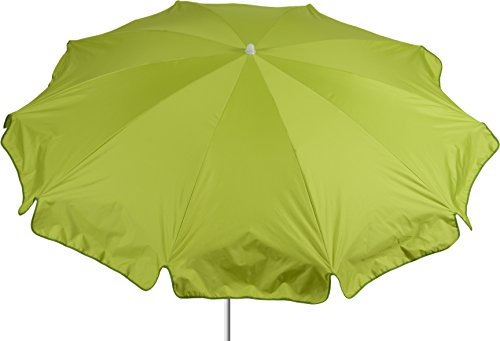 Beo Parasol Rond diamètre 200 cm étanche, Vert Clair