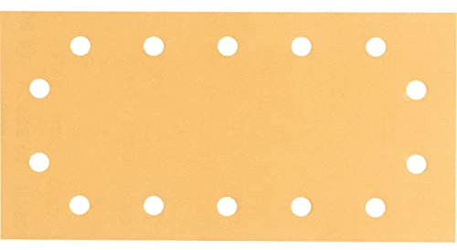 Bosch Professional Schleifblatt für Schwingschleifer Holz und Farbe Best for Wood and Paint (10 Stück, Körnung 120, C470), 2608605268