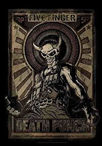 Five Finger Death Punch Poster Mercy Way of the fist Textile 75cm x 110cm