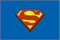 U24 Fahne Flagge Superman 90 x 150 cm