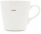 Keith Brymer Jones Grande Tasse avec Inscription « Love », Issue de la Gamme Mot, 0,5 L, Blanche