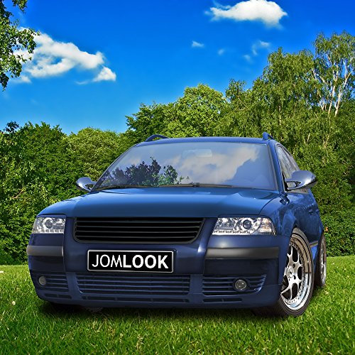 JOM 3BG853653OE Kühlergril, Sportgrill, ohne Emblem, schwarz