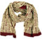 GURU SHOP Leichter Pareo, Sarong, Handbedrucktes Baumwolltuch - rot Kombination 7, Herren/Damen, Baumwolle, 180x110 cm