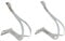 Zefal Pedalhaken Paar Christophe Metall Gr.S/M > EU Gr.42 US Gr.9 Fahrrad Pedale