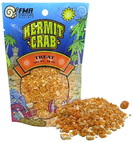 Florida Marine Research SFM00007 Hermit Crab Treat, 1.5-Ounce