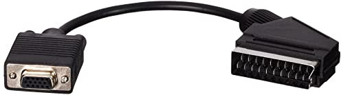 Hama 00122245 - Cable adaptador (conector de disco duro hembra a euroconector, 15 pines), color negro