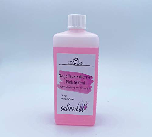 Nagellackentferner Pink 500 ml