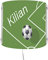 CreaDesign WA-1019, Fußball, Kinderzimmer Wandlampe personalisiert mit Namen, Nachtlicht/Schlummerlicht für Steckdose, E14, 22 x 22,5 x 8,5 cm