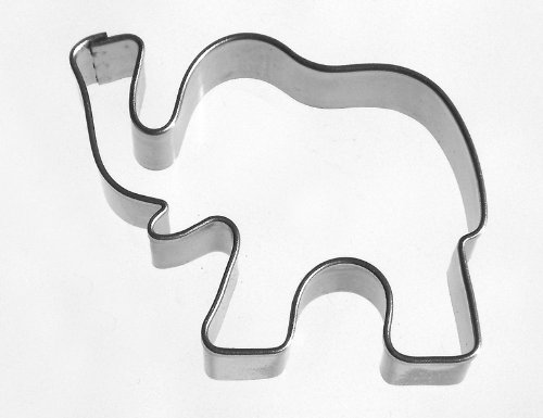 Keksausstecher Elefant 5,3 cm Edelstahl spülmaschinengeeignet