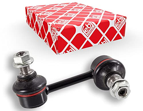 febi bilstein 30398 Verbindungsstange mit Sicherungsmuttern, 1 Stück | Kompatibel mit: CITROËN C4 AIRCROSS, C-CROSSER, C-CROSSER ENTERPRISE, MITSUBISHI OUTLANDER II, PEUGEOT 4007, 4008