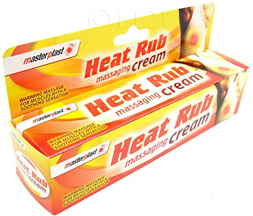 Masterplast Heat Massaging Relief Cream, Ready To Use, Resealable, 70G