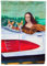 Caroline 's Treasures 7284 GF Mona Lisa mit Corgi Flagge, klein, Multicolor