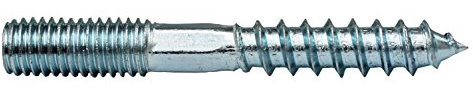 PARCO Stockschrauben 8 x 80 mm, verzinkt, TX25 mit Schlüsselführung, 100 Stück