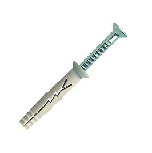 Cheville universelle à frapper avec clou YZF (boîte) SCELL-IT - Cond. /pcs: 100 - Ø mm: 8 - Long. mm: 120