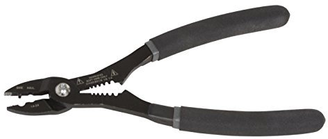 Lisle 68250 14-24 Gauge Compact Multi-Function Wire Stripper, One Size, Factory