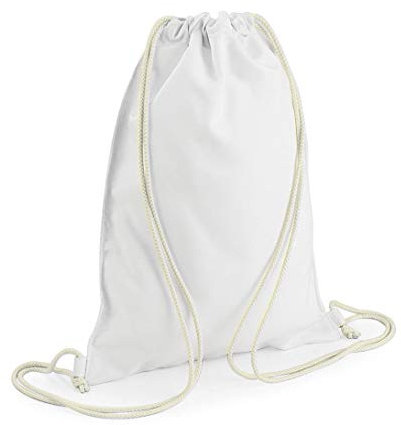 BagBase Sublimation Gymsac, 29 x 41,5 cm, White