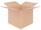 verpacking Faltkartons 250 x 250 x 250 mm Braun (Außenmaß 255 x 255 x 260 mm) variable Höhe bei 210/135 mm KK 28 1-wellig Versandkarton mittelgroß DHL Paket DPD M GLS M H Paket M Karton (75 Stück)