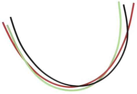 Savage Gear Rig Finesse Silicone Tube 1,4mm 3x30cm - Silikonschlach für Stahlvorfächer, Schlauch für Stinger