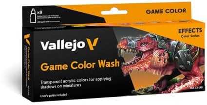 Vallejo 73998 AV Wasch-Set, 8 x 17 ml Originalverpackung