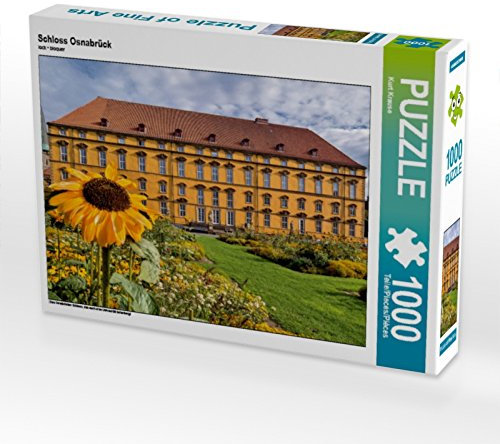 CALVENDO Puzzle Schloss Osnabrück 1000 Teile Puzzle quer | 1000 Teile Lege-Größe 64 x 48 cm Foto-Puzzle für glückliche Stunden