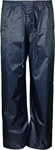 Kentex Online Mens Stormbreak Waterproof Rain Walking Over Trousers Navy (X-Large, Navy)