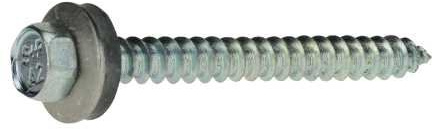 Reidl Fassadenschrauben mit Spitze Dichtscheibe 19mm 6,5 x 25 mm A2 10 Stück