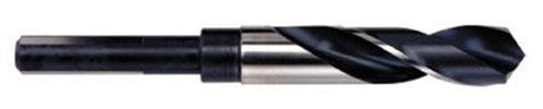 Irwin Silver And Deming Drill Bit 33/64 Dia, 6 Overall Length 1/2 Shank Reduced