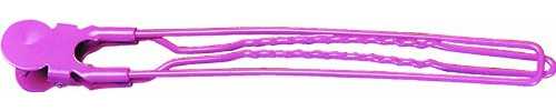 Fripac-Medis Jumbo-Haarclips aus Stahl, Karte mit 10 Stück, pink