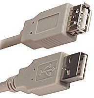 Unitech USB2-06-AA-EXT cavo USB USB A Nero - Cavi USB (USB A, 2.0, Nero)