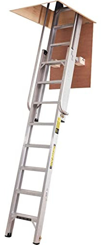 Youngman 306340 2-Section 14-Tread Deluxe Loft Ladder
