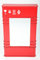 point home Design-Schlüsselschrank Kanister, Spiegelschrank, rot, 50cm