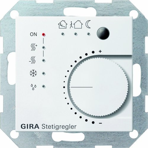 Gira 210003 KNX Stetigregler System 55, reinweiß