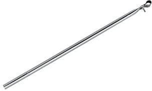 Berger Stabile Teleskopstange 170-260cm für Vorzelte Aluminium 28x1mm, Orkanstütze mit praktischer Klemmschelle und Erdspitze Schutz bei Wind & Wetter