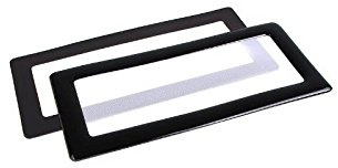 DEMCiflex Staubfilter 2X 40mm schwarz/weiß